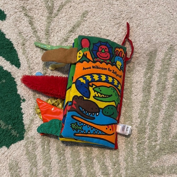 Colorful Dino Tails Soft Book - Picture 6 of 6